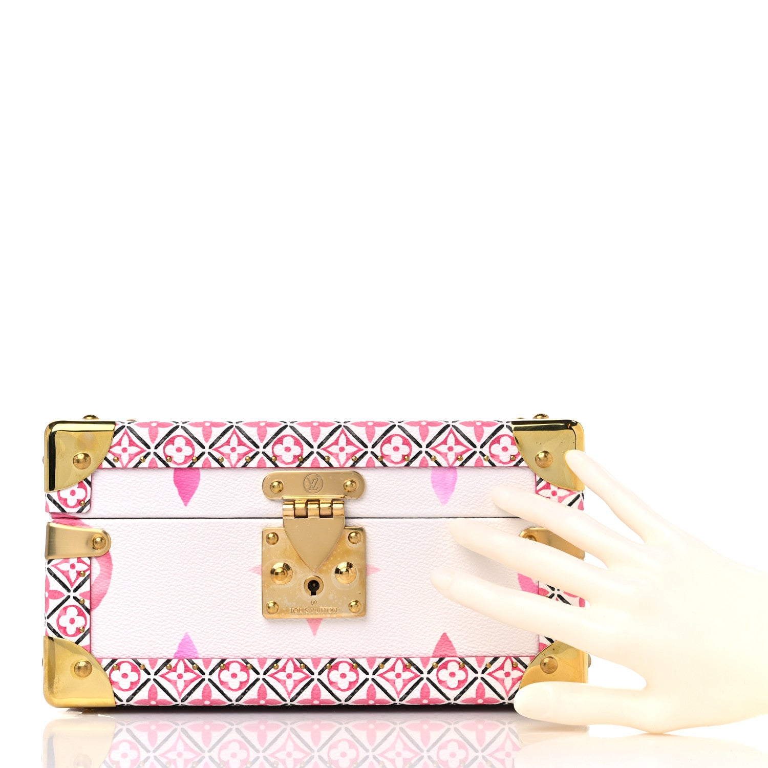 Louis Vuitton Monogram LV By the Pool Coffret Tresor 24 Rose 2 of 10