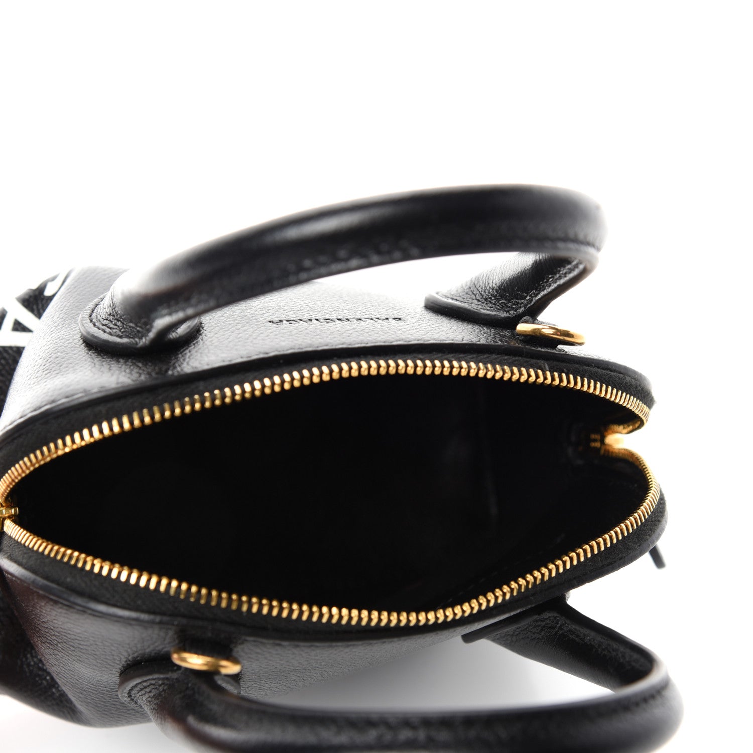 Balenciaga Grained Calfskin XXS Ville Top Handle Bag Black 5 of 9