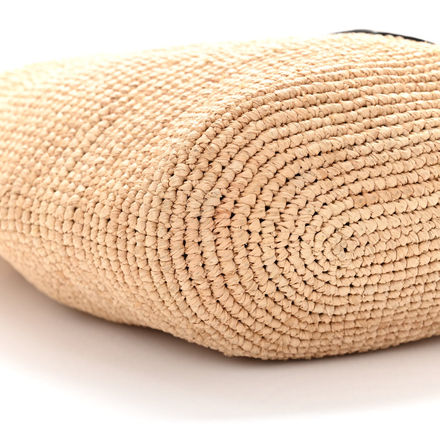 Loewe Raffia Mini Slit Tote Bag Natural Tan 8 of 11