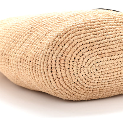 Loewe Raffia Mini Slit Tote Bag Natural Tan 8 of 11