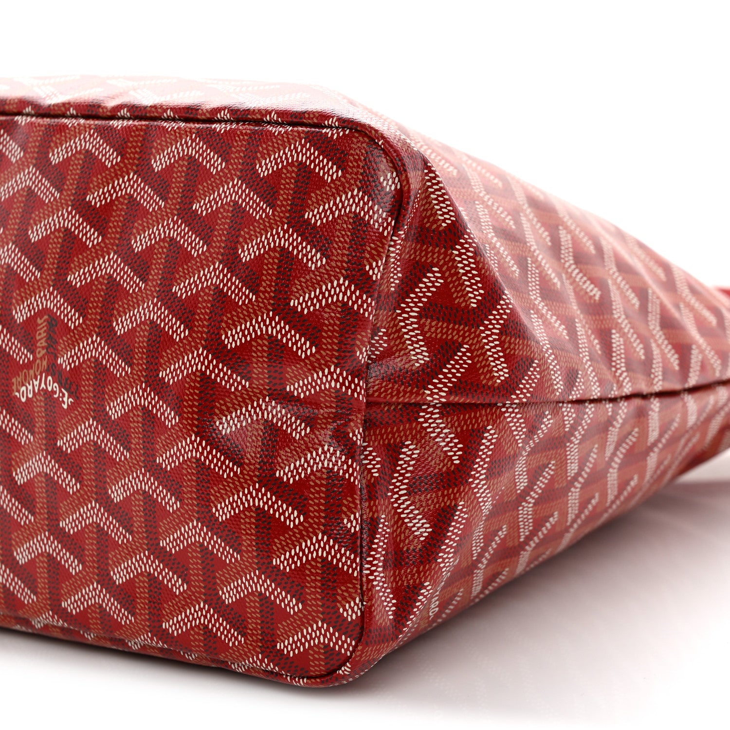 Goyard Goyardine Boheme Hobo Red 11 of 11