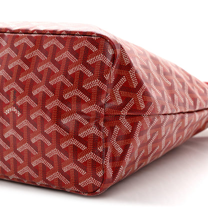 Goyard Goyardine Boheme Hobo Red 11 of 11