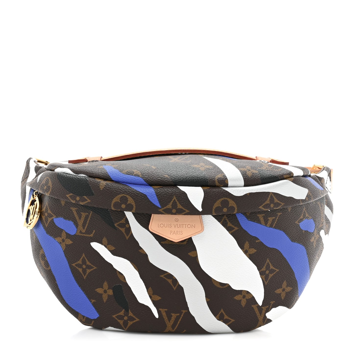 x LoL Monogram Bumbag Blue Silver