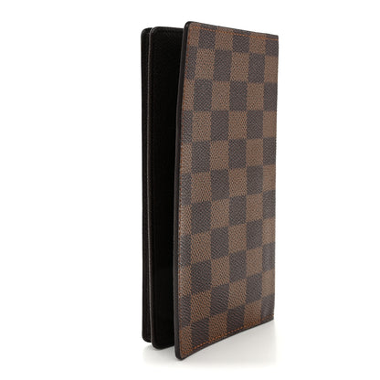 Louis Vuitton Damier Ebene Porte-Cartes Credit Yen Checkbook Wallet 3 of 7