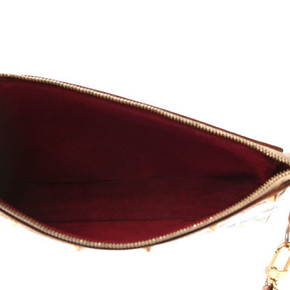 Louis Vuitton Monogram Multicolor Pochette Accessories White 5 of 13