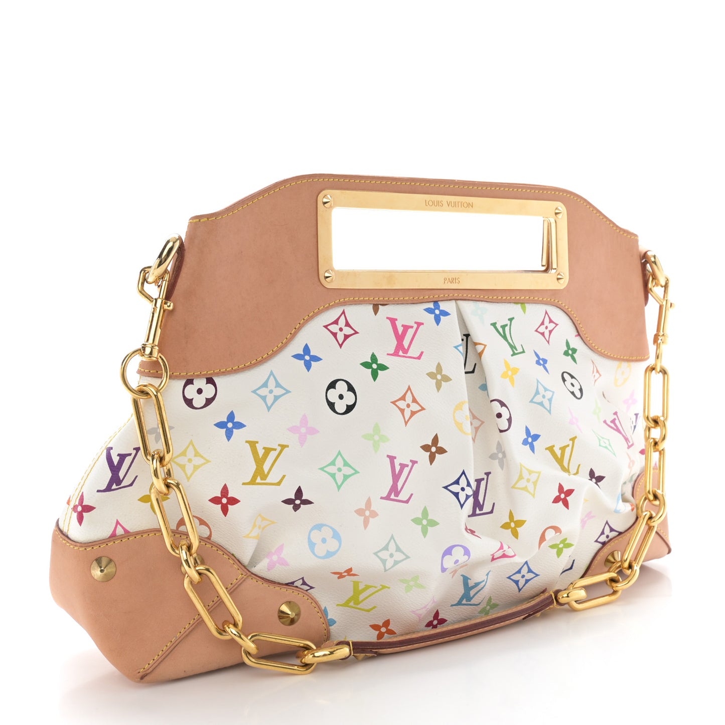 Monogram Multicolor Judy MM White
