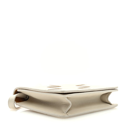 Bottega Veneta Lambskin Maxi Intrecciato Mini Cassette Crossbody Bag White 4 of 8