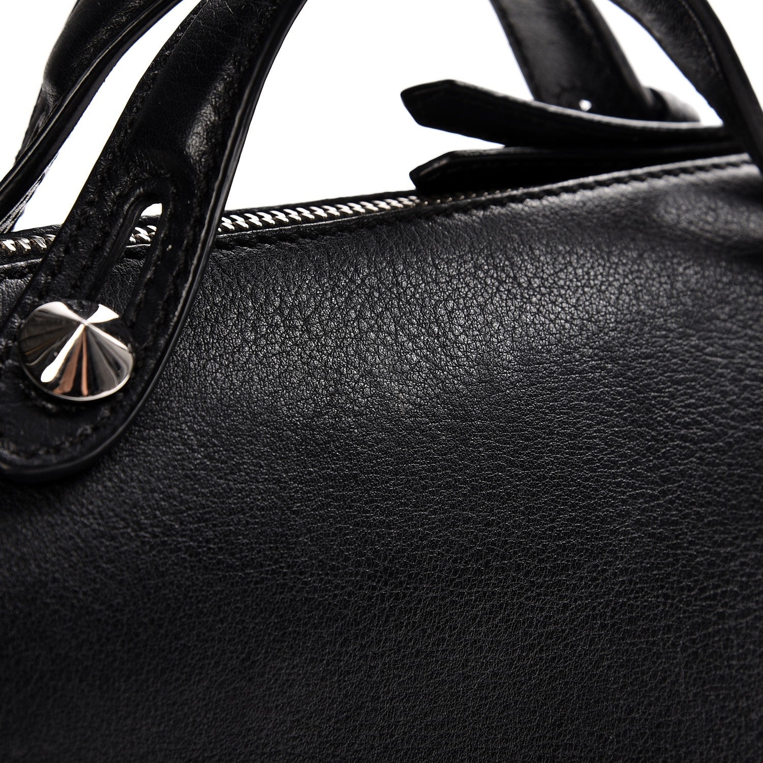 Fendi Vitello Dolce Medium By The Way Boston Bag Black 9 of 12