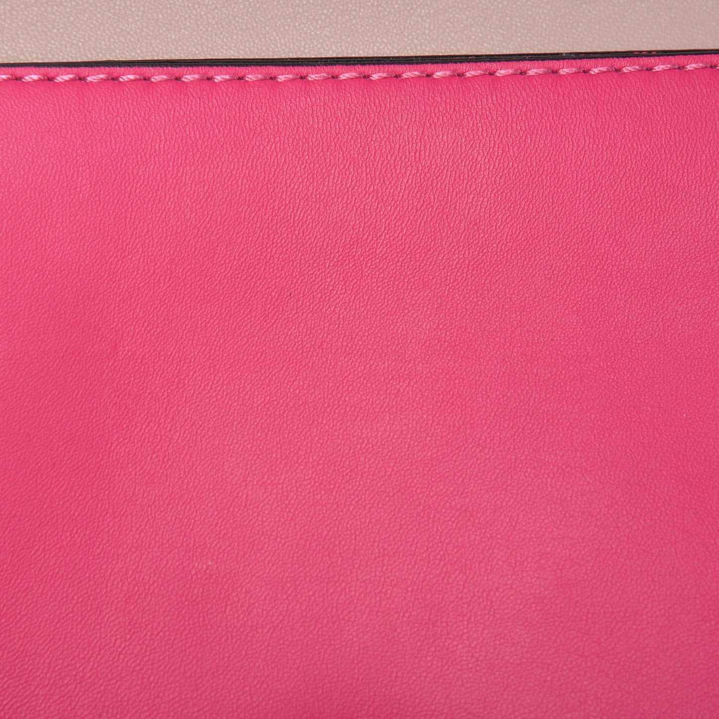 Nappa Rockstud Wristlet Clutch Pop Fuxia