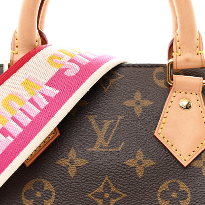 Louis Vuitton Monogram Speedy Bandouliere 20 Fuchsia 6 of 8