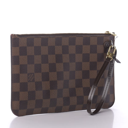Louis Vuitton Damier Ebene Neverfull MM GM Pochette 3 of 15