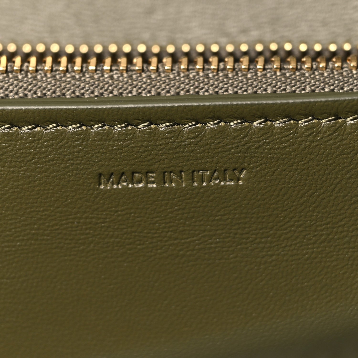 Celine Box Calfskin Classic Box Medium Flap Bag Army Green 8 of 12