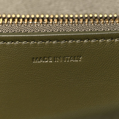 Celine Box Calfskin Classic Box Medium Flap Bag Army Green 8 of 12