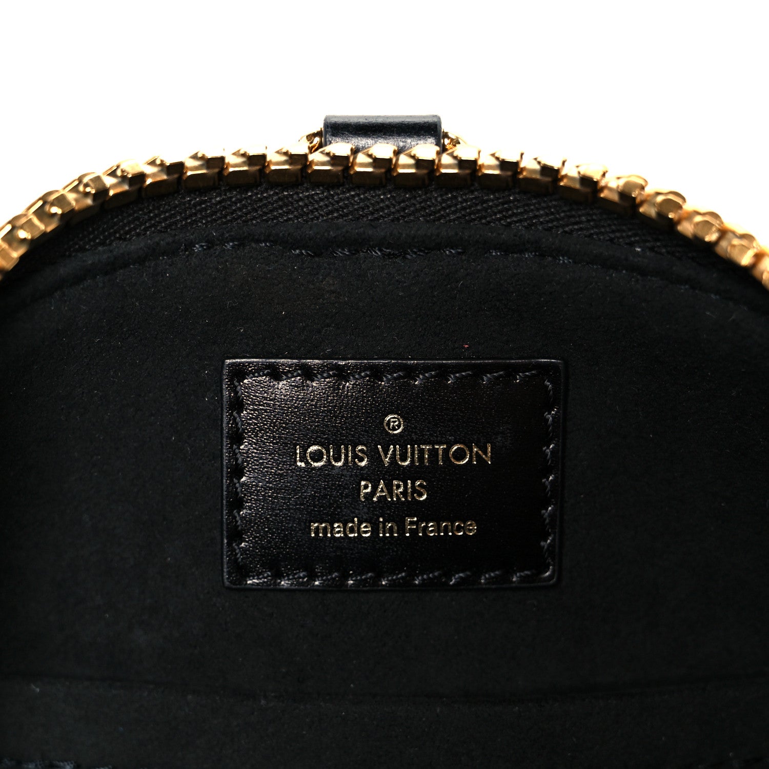 Louis Vuitton Embossed Monogram Midnight LV Moon Pochette Black 6 of 10