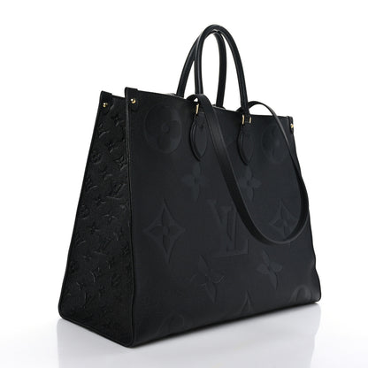 Louis Vuitton Empreinte Monogram Giant Onthego GM Black 3 of 8