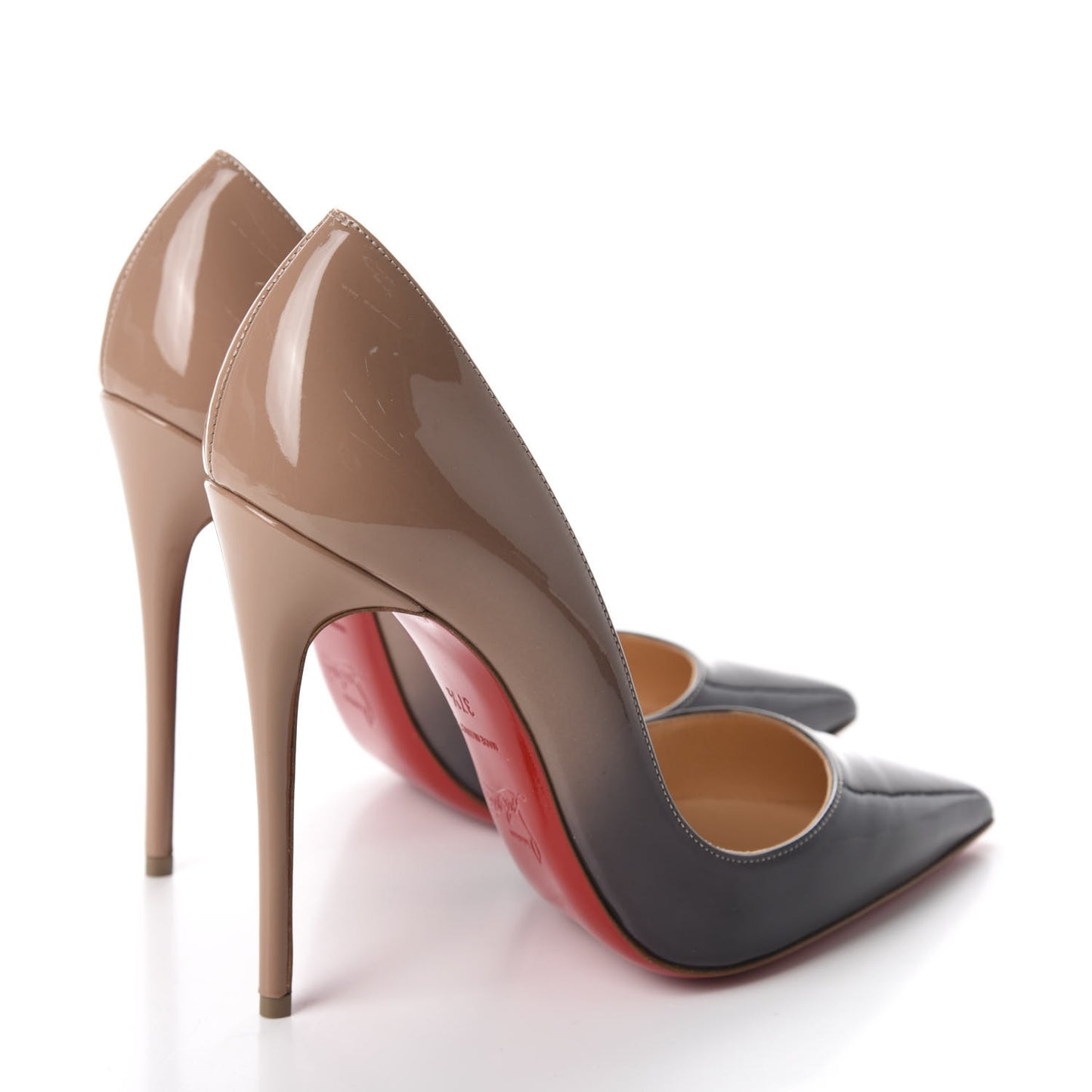 Patent Degrade So Kate 120 Pumps 37.5 Black Nude