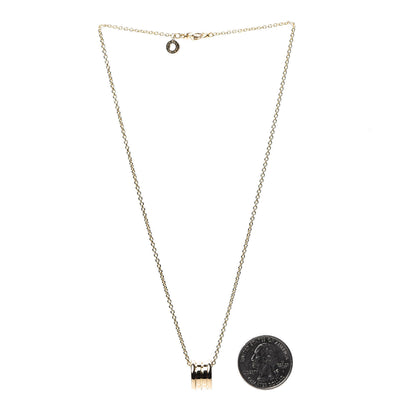 Bulgari 18K Yellow Gold B.Zero1 Pendant Necklace 3 of 7