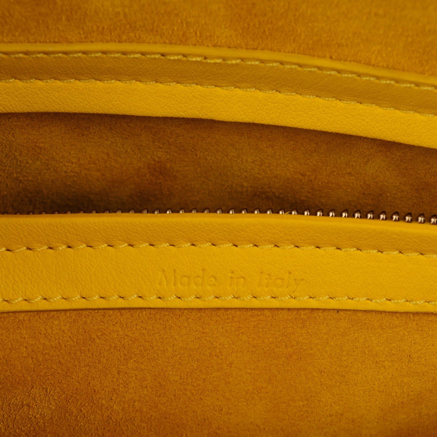 Supple Calfskin Medium Phantom Luggage Sun Yellow