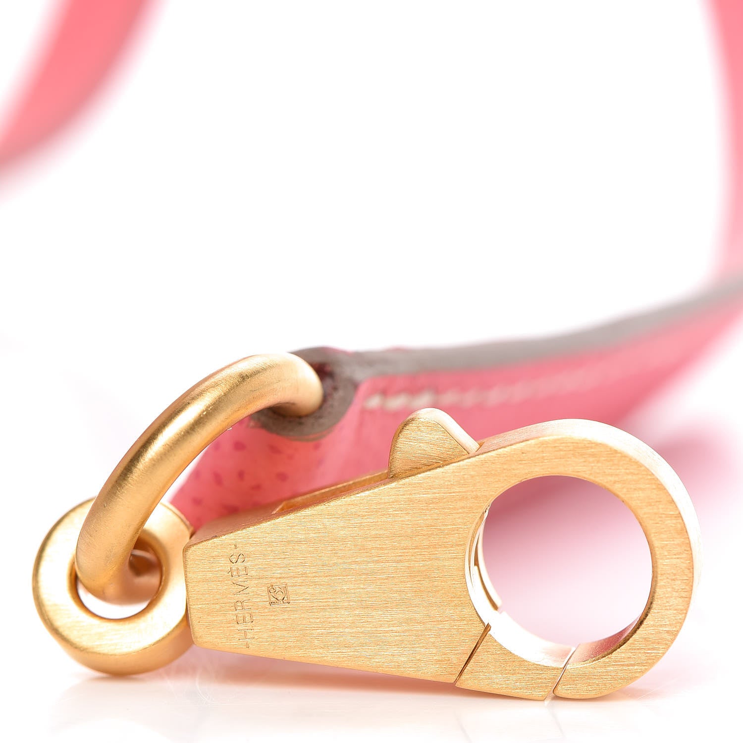 Hermes Epsom Bi-Color Horseshoe Kelly Sellier 25 Craie Rose Azalee 34 of 36