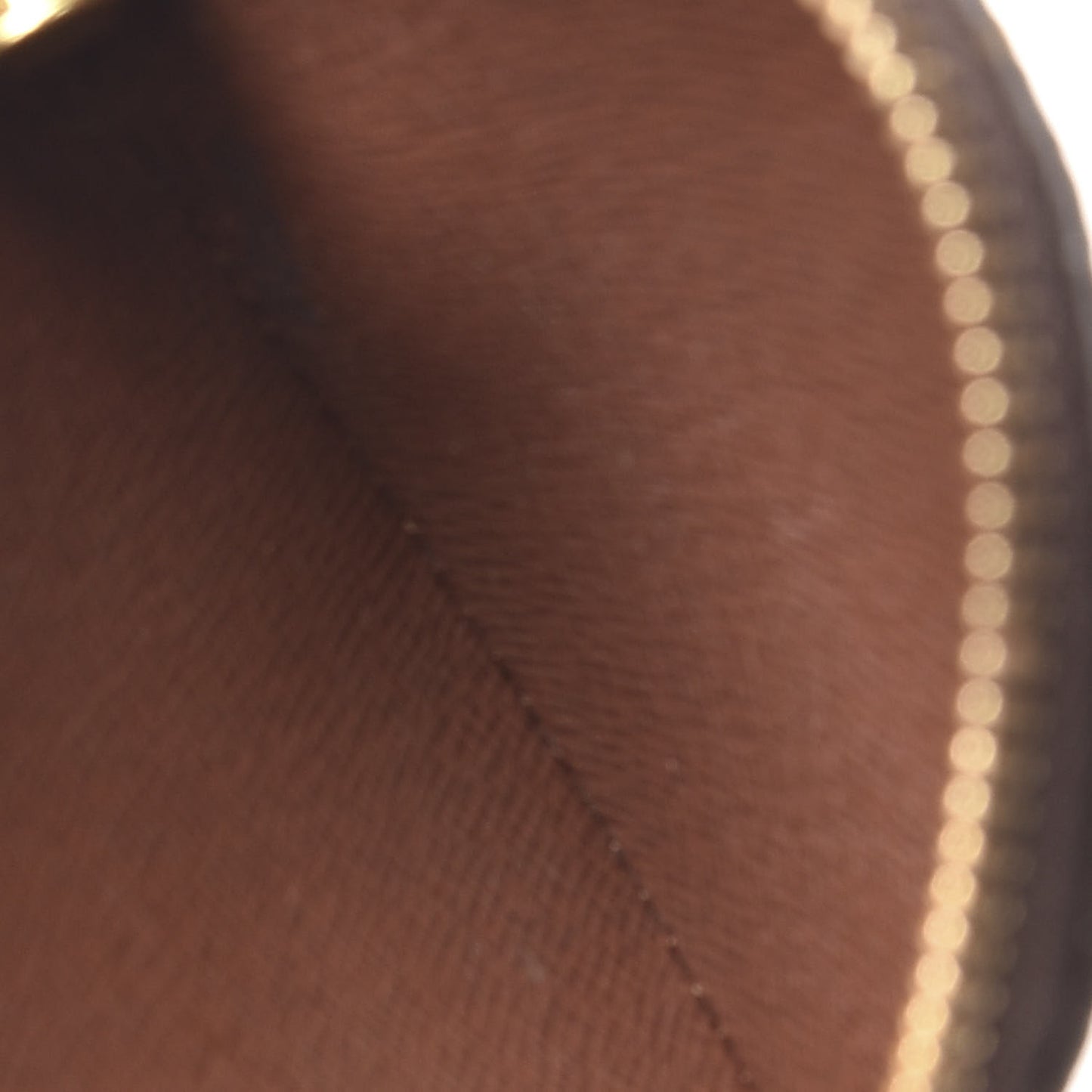 Monogram Round Coin Purse