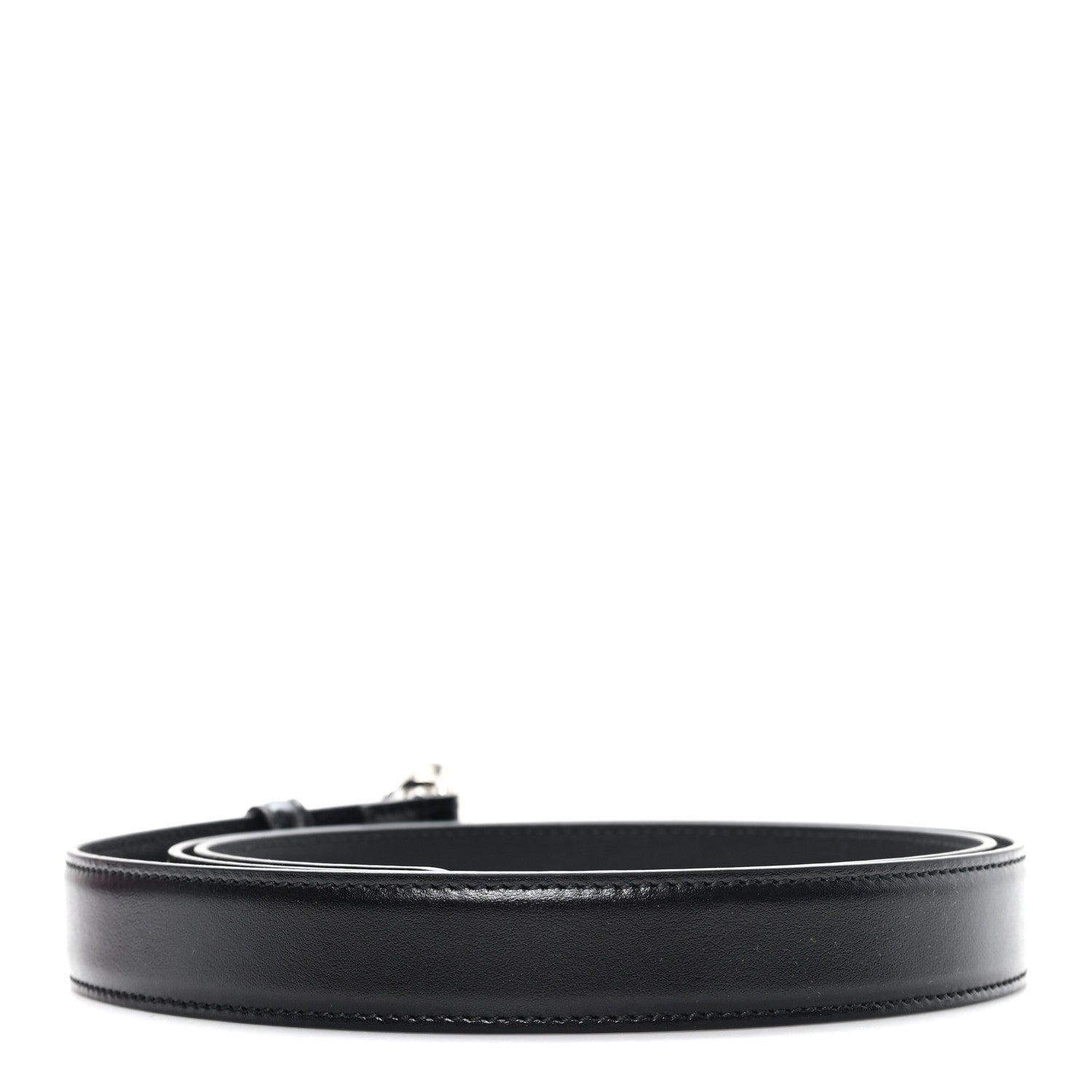 Gucci Plutone Calfskin Interlocking G 25mm Belt 105 42 Black 2 of 5