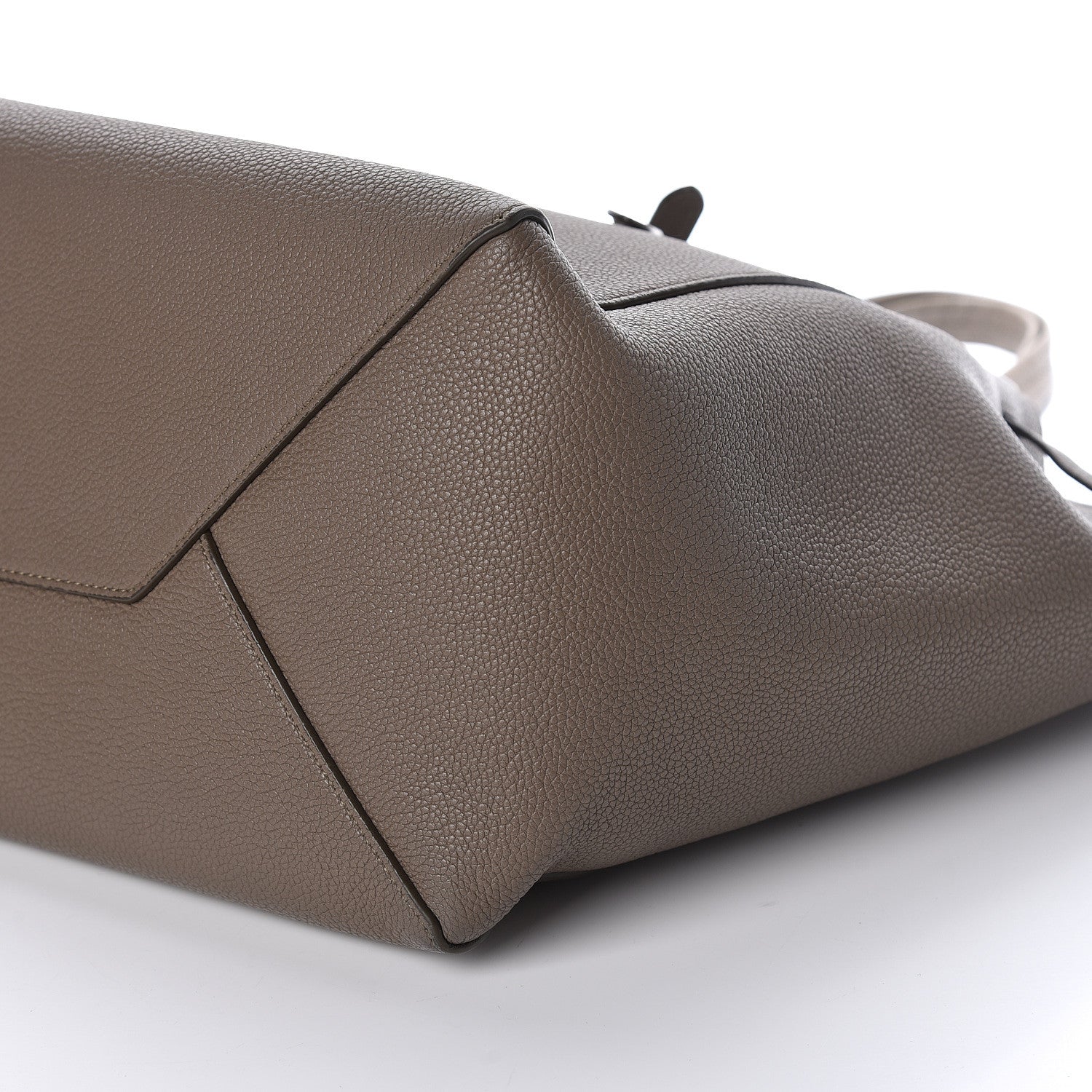 Celine Soft Grained Calfskin Small Belt Cabas Phantom Taupe 6 of 11