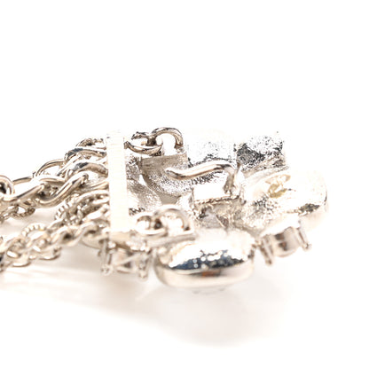 Chanel Crystal CC Multi Strand Chain Belt Silver 5 of 5