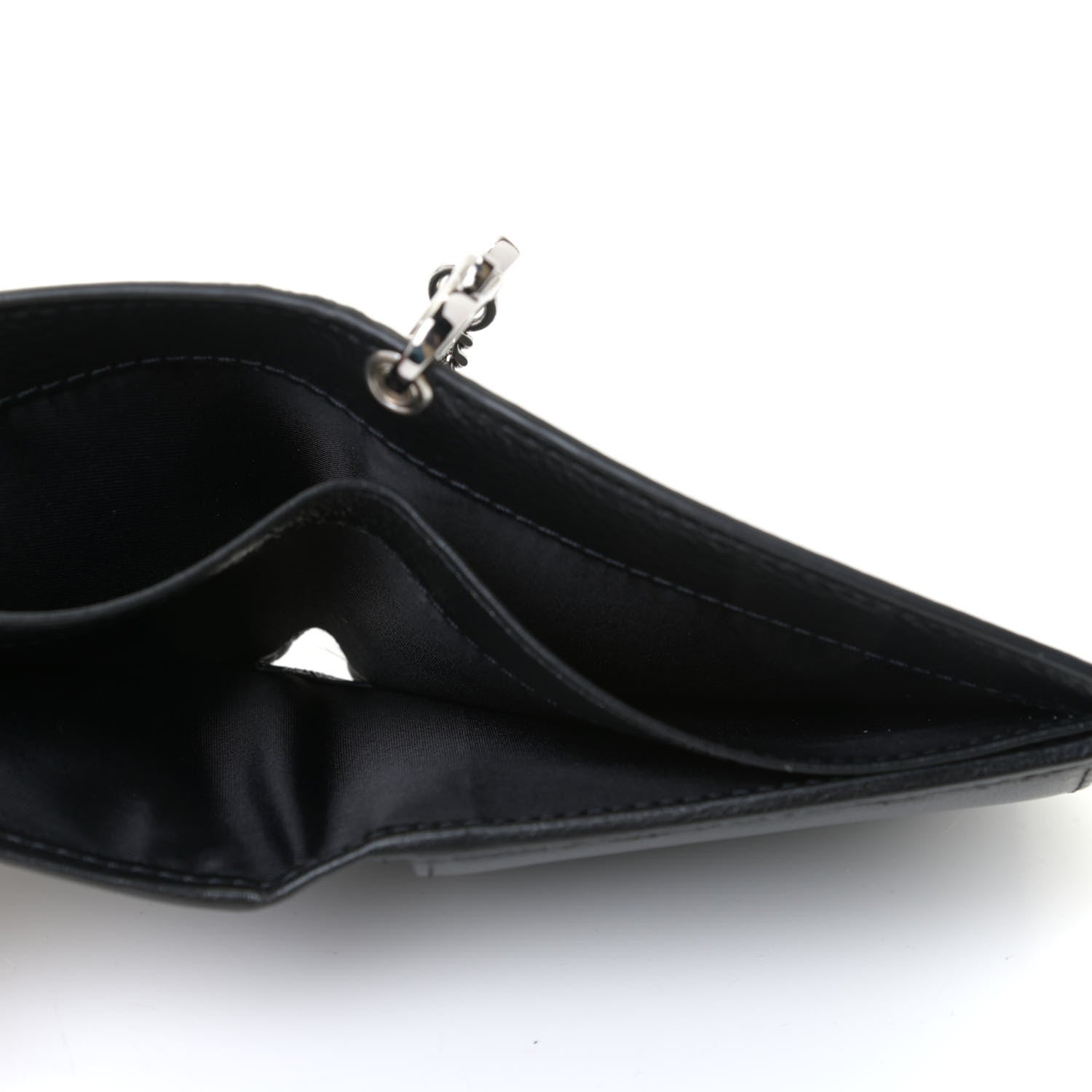 Versace Vitello Bi-Fold Wallet Black 8 of 10