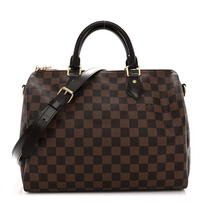 Louis Vuitton Damier Ebene Speedy Bandouliere 30 1 of 13