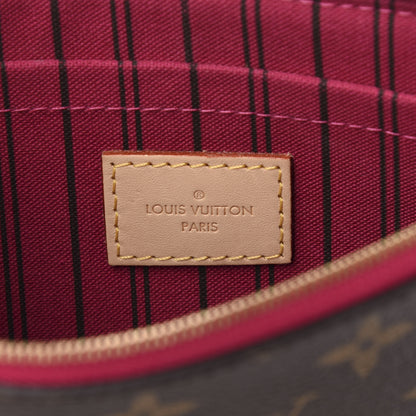 Louis Vuitton Monogram Neverfull MM GM Pochette Pivoine 6 of 9