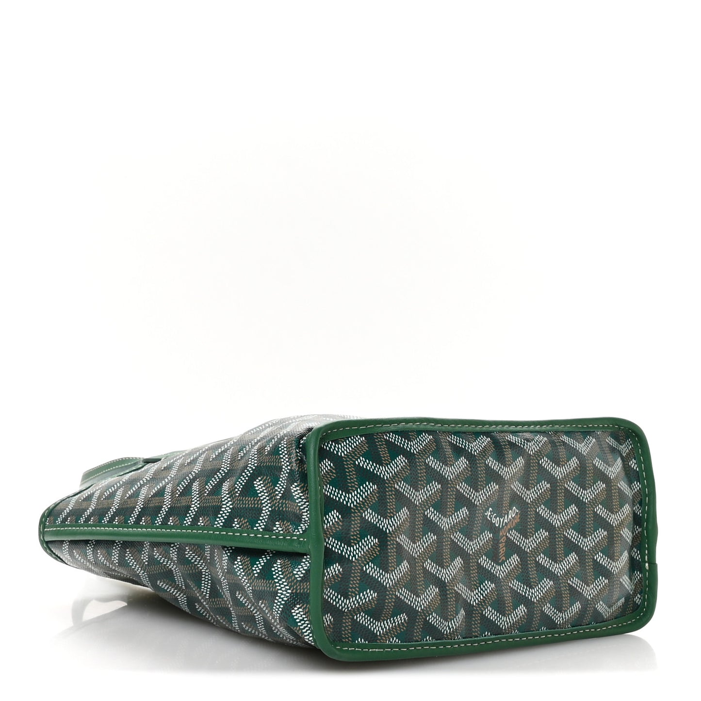 Goyardine Reversible Mini Anjou Green