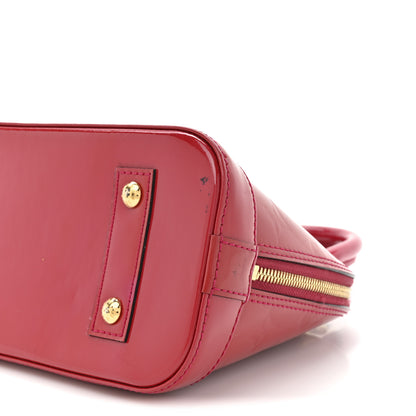 Louis Vuitton Vernis Alma BB Rose Indien 8 of 11