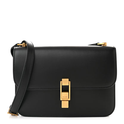 Saint Laurent Smooth Calfskin Le Carre Satchel Black 1 of 10