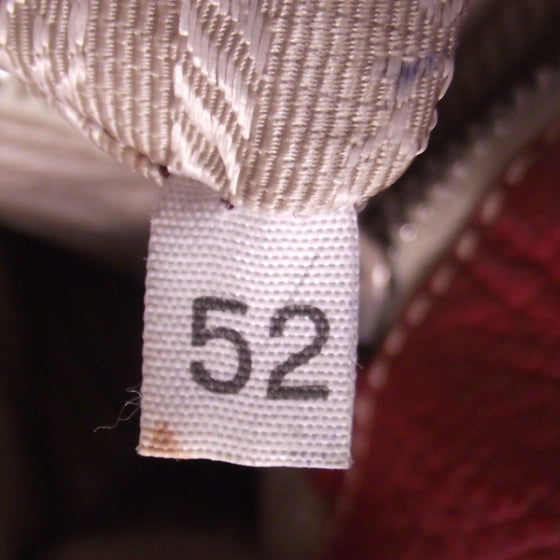 Leather Tote Shoulder Bag Purse Red