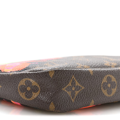 Louis Vuitton Monogram Roses Pochette Accessories 9 of 11