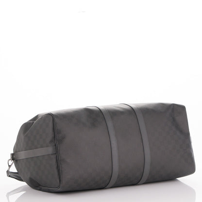 Louis Vuitton Damier Carbone Keepall Bandouliere 55 3 of 6