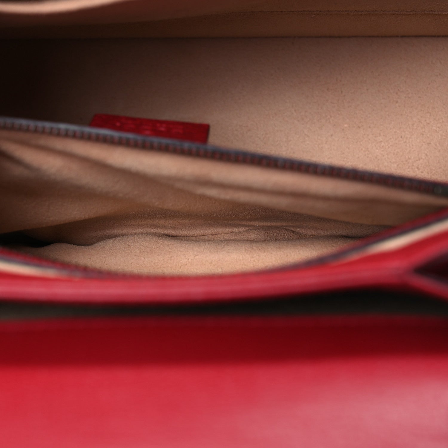 Gucci GG Supreme Monogram Small Queen Margaret Top Handle Bag Red 8 of 17
