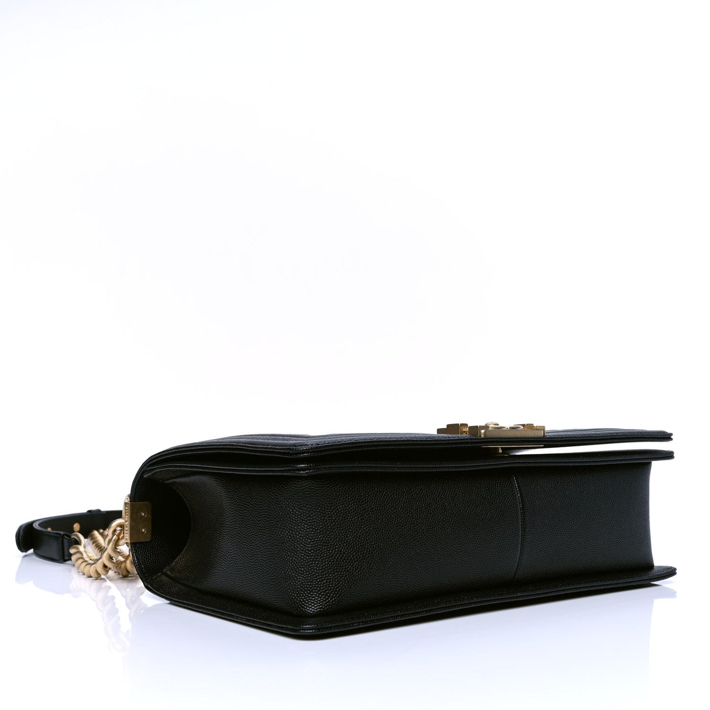 Caviar Quilted New Medium Boy Flap Black