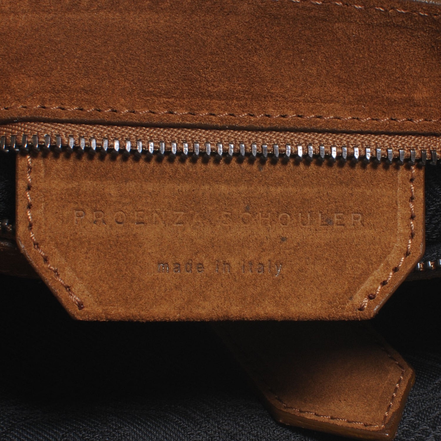 Proenza Schouler Suede PS1 Large Satchel Tobacco 7 of 8