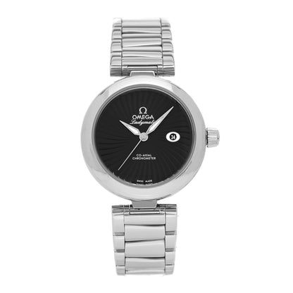 Omega Stainless Steel 34mm Ladymatic Co-Axial Automatic Watch Black 425.30.34.20.01.001 1 of 5