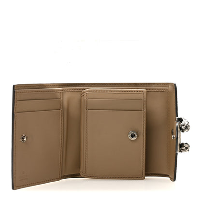 Gucci GG Supreme Monogram Dionysus Card Case Wallet Beige Taupe Beige Taupe 5 of 8