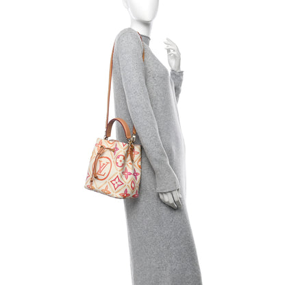 Louis Vuitton Monogram Neonoe BB Coral 2 of 11