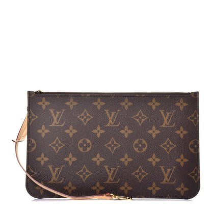 Louis Vuitton Monogram Neverfull MM GM Pochette 1 of 9
