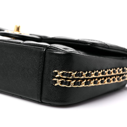 Chanel Caviar Quilted Mini CC You Flap Black 8 of 10