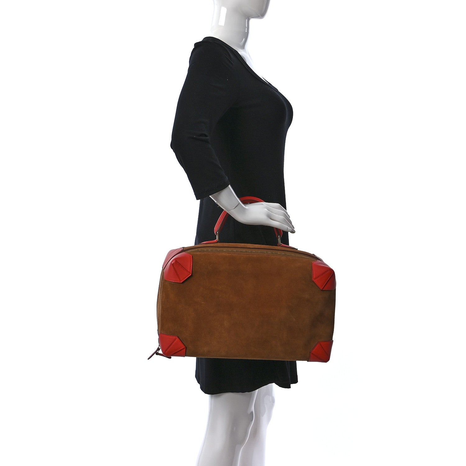 Hermes Veau Doblis Swift Maxibox 37 Chamois Capucine 2 of 13