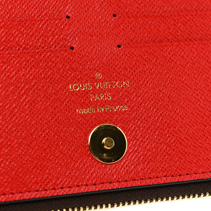 Louis Vuitton Monogram Adele Wallet Coquelicot 6 of 6