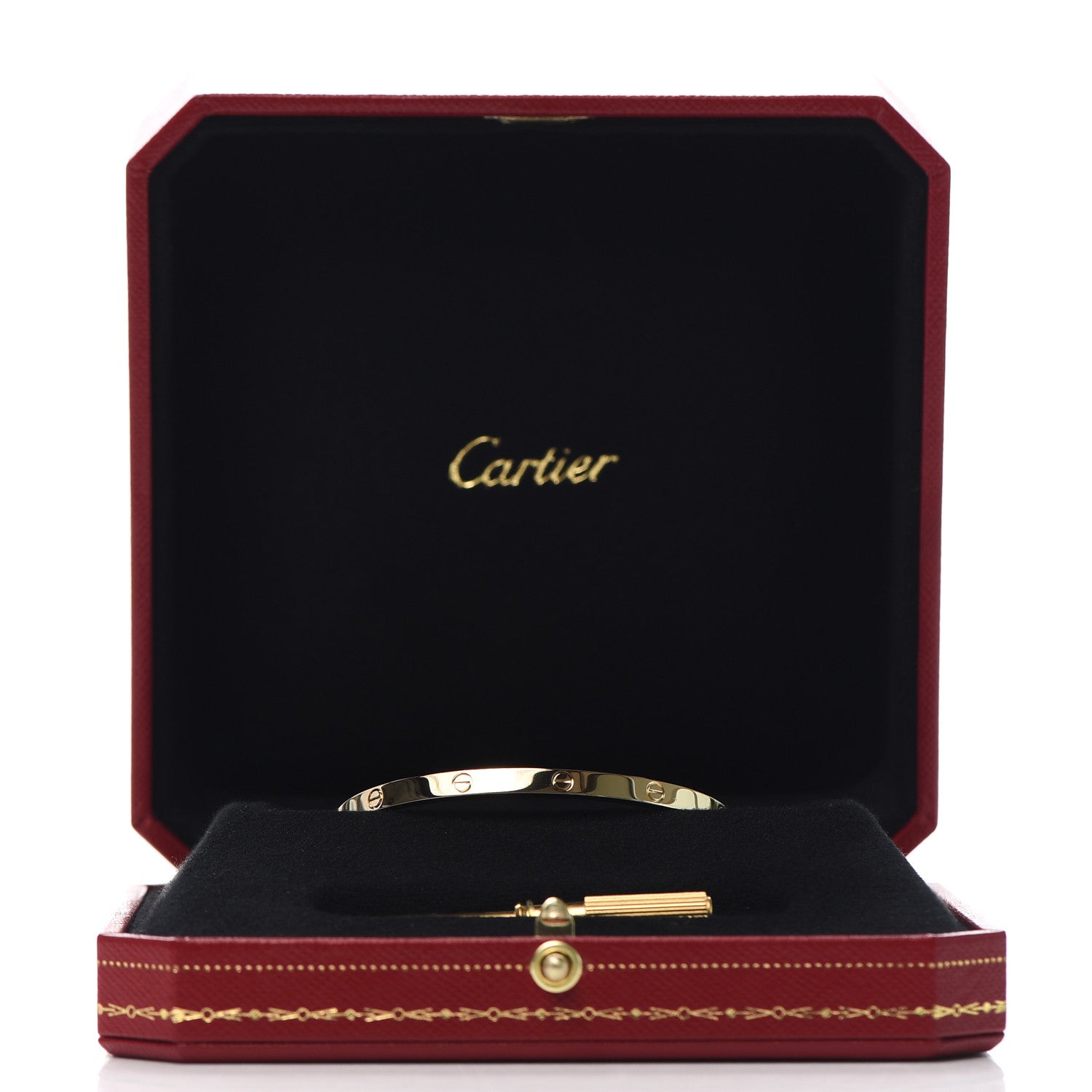Cartier 18K Yellow Gold Small LOVE Bracelet 16 7 of 7