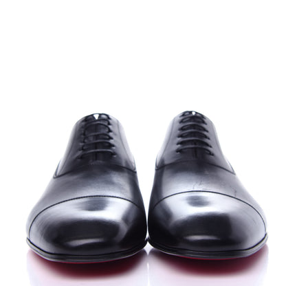 Christian Louboutin Calfskin Mens Greggo Flat Oxfords 43 Black 2 of 11