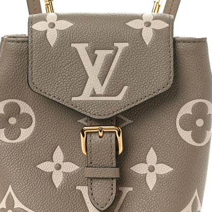 Louis Vuitton Empreinte Monogram Giant Tiny Backpack Tourterelle Cream 7 of 10
