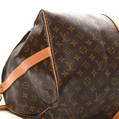 Louis Vuitton Monogram Keepall Bandouliere 55 17 of 30